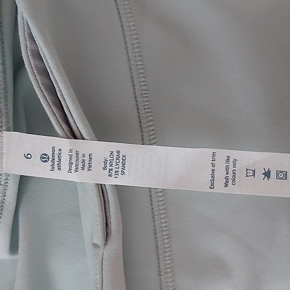 NWOT Lululemon City Skirt in Minty Grey Size 6 - Picture 9 of 10